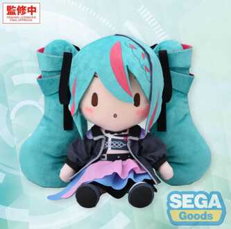 SEGA Character Vocal Series 01: Hatsune Miku Fuwa Petit Plush Figure Hatsune Miku Punk! M 22 cm