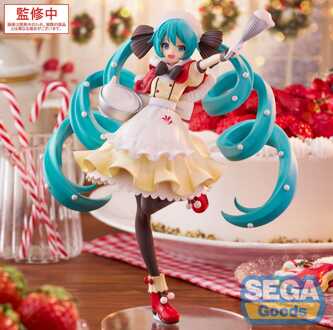 SEGA Character Vocal Series 01: Hatsune Miku Luminasta PVC Statue Hatsune Miku Christmas 2025 20 cm