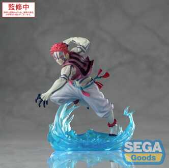 SEGA Demon Slayer: Kimetsu no Yaiba Xross Link Anime PVC Statue Akaza 14 cm