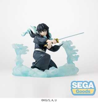 SEGA Demon Slayer: Kimetsu no Yaiba Xross Link Anime PVC Statue Muichiro Tokito Hashira Training Arc 11 cm