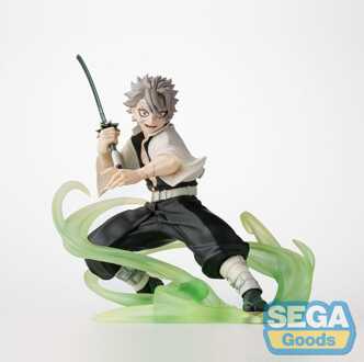 SEGA Demon Slayer: Kimetsu no Yaiba Xross Link Anime PVC Statue Sanemi Shinazugawa Hashira Training Arc 12 cm