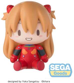 SEGA Evangelion: New Theatrical Edition Fuwa Petit Chibi Figure Asuka Plug Suit 8 cm
