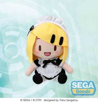 SEGA Hatsune Miku: Project DIVA Arcade Future Tone Fuwa Petit Plush Figure Kagamine Rin Maid Ver. (EX) 16 cm