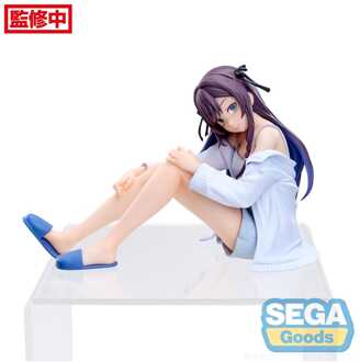 SEGA I May Be a Guild Receptionist, but I'll Solo Any Boss to Clock Out on Time PM Perching PVC Statue Alina Clover 14 cm