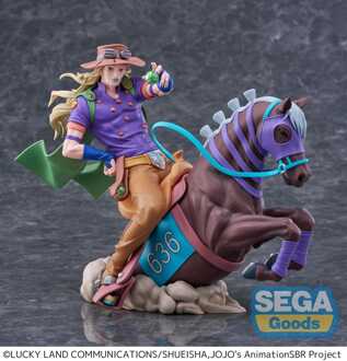 SEGA JoJo's Bizarre Adventure: Steel Ball Run XrossLinkMAX PVC Figure Gyro Zeppeli 18 cm