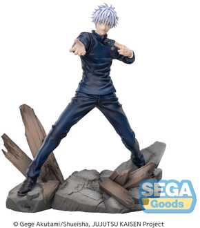 SEGA Jujutsu Kaisen Hidden Inventory/Premature Death Luminasta PVC Statue Satoru Gojo Fierce Battle 18 cm