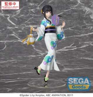 SEGA Lycoris Recoil Luminasta PVC Statue Takina Inoue Festival in Yukata 19 cm