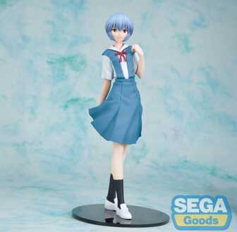 SEGA Rebuild of Evangelion High Premium PVC Statue Rei Uniform Ver. Evangelion: New Theatrical Edition 20 cm