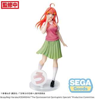 SEGA The Quintessential Quintuplets Specials Luminasta PVC Statue Itsuki Nakano 20 cm