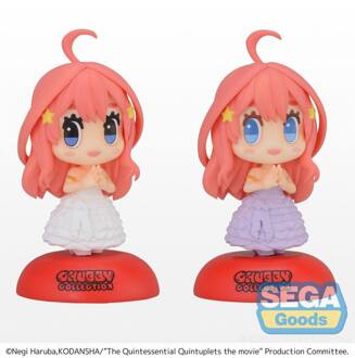 SEGA The Quintessential Quintuplets: The Movie Chubby Collection PVC Statue Itsuki Nakano 11 cm