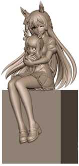 SEGA Umamusume: Pretty Derby XStellar PVC Statue Satono Diamond Sitting Ver. 20 cm