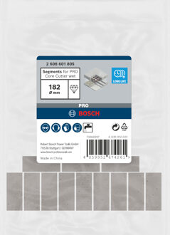 Segmenten voor PRO Core Cutter wet | 182 mm | 1 1/4-inch UNC - 2608601805
