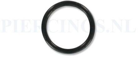 Segmentring zwart 1.6 mm x 12 mm