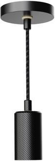 Segula Alix Wave hanglamp E27 afhanghoogte 108 cm zwart