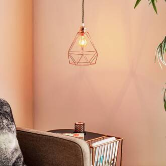 Segula Diamant hanglamp in koper