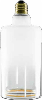 Segula Floating LED | Grote fitting E27 4.5W | Fade frosted