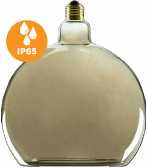 Segula Floating LED | Grote fitting E27 4W | 200mm Rookglas