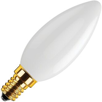 Segula kaarslamp LED filament opaal 3,5W (vervangt 15W) kleine fitting E14