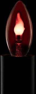 Segula LED Fire Flame Line E14 0,2W rood kaars 1800K decoratie