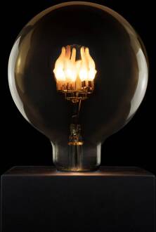 Segula LED Fire Flame Line E27 1W G125 rook staand 1800K