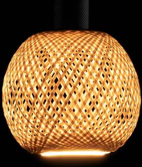 Segula LED Floating Bamboo naturel G180 E27 5W 2.200 K dimbaar natuur