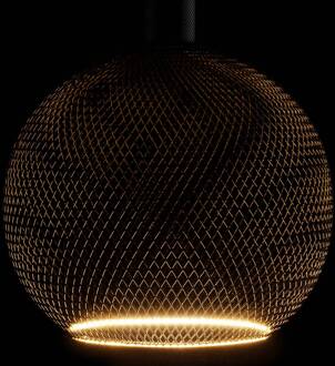 Segula LED Floating Cage zwart G300 E27 5W 2.200 K dimbaar