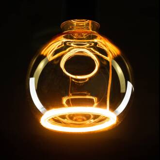 Segula LED floating globe G125 E27 4W goud 922 dim goud-transparant