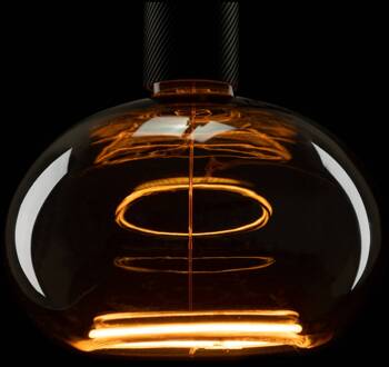 Segula LED Floating ovaal E27 4,5W dimbaar rook rookgrijs-transparant