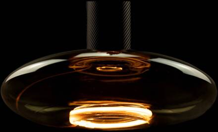 Segula LED Floating UFO E27 4W dimbaar rookgrijs rookgrijs-transparant