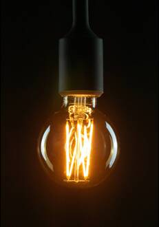 Segula LED globe lamp E27 G80 5W 2.200K goud dimbaar