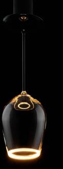 Segula LED lamp Drijvende rode wijn zwart, E27 5 W 922 helder, zwart, goud