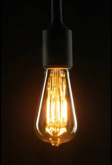 Segula LED lamp E27 ST64 5W 2200K goud/zilver dim
