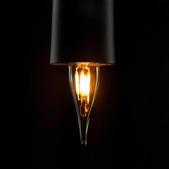 Segula LED-lamp Energielabel A+ (A++ - E) E14 Kaars 1.5 W = 6 W Warmwit (Ø x l) 22 mm x 90 mm Dimbaar 1 stuk(s)