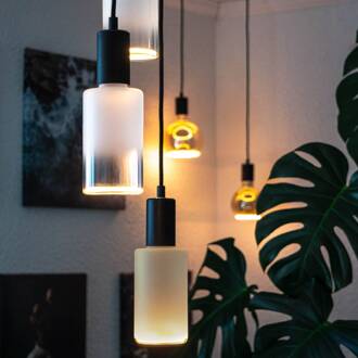 Segula LED lamp Floating Cylinder E27 4,5 W 922 dimbaar helder, mat, goud