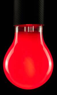 Segula LED lamp, rood, E27, 2 W, dimbaar