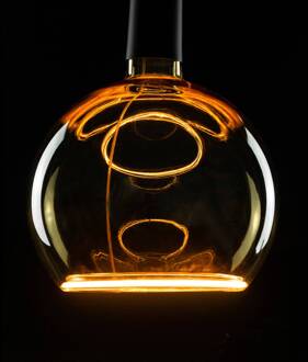 Segula LED zwevende globe G150 E27 4W 922 goud dimbaar goud-transparant