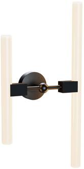 Segula wandlamp Voltage, 2-lamps zwart