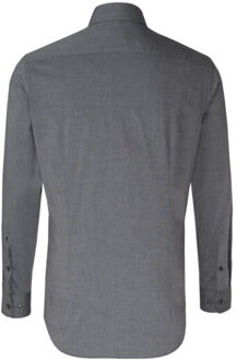 Seidensticker Heren 1/1 business kent kraag slank formeel overhemd - maat 94 (lengtemaat) Grijs