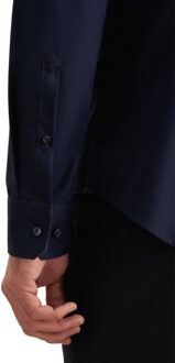 Seidensticker overhemd Donkerblauw