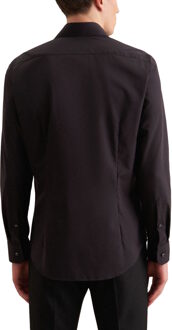 Seidensticker overhemd Zwart