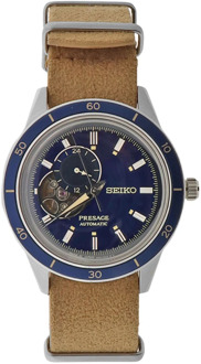 Seiko Presage Style 60's Automatisch Horloge Seiko , Blue , Heren - ONE Size