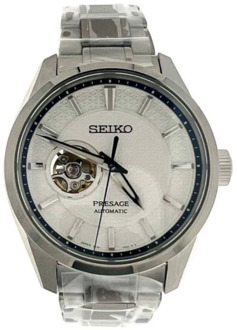 Seiko PresageSharp Edged Serie Seiko , White , Heren - ONE Size