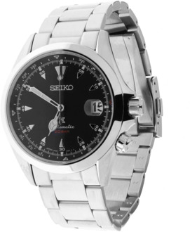 Seiko ProspexTerra Automatisch Stalen Horloge Seiko , Black , Heren - ONE Size