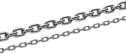 Seilflechter Ankerketting - Rvs 316 - Schakels 4x16mm - 4 Mmx5 M