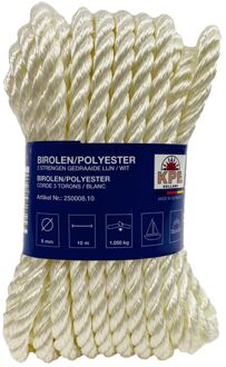 Seilflechter Birolen Touw Wit – 8 Mm X 10 M