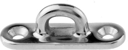 Seilflechter Plaat Met Ring - Rvs 316 - 100 Mm