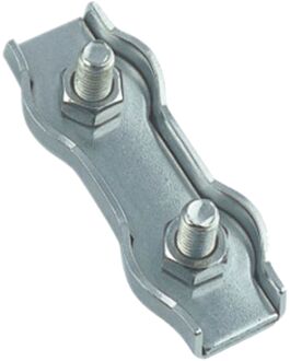 Seilflechter Staaldraadklem - Rvs 316 - Diam. 6mm