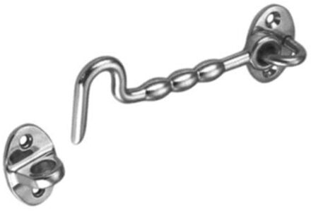 Seilflechter Stormhaak - Rvs 316 - Met Oog - 100 Mm