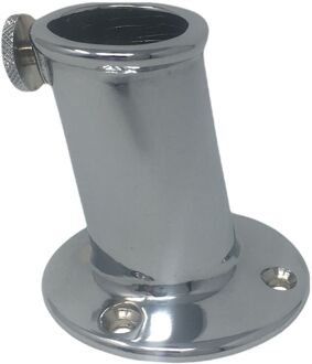 Seilflechter Vlaggenstokhouder - Messing Verchroomd - Diam. 25mm