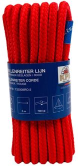 Seilflechter Wellenreiter Drijflijn – 8 Mm X 5 M – Rood